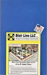 Ho Scale Blair Line 197 A-to-z Used Car Lot Building Kit. Fixed Price $42.45.