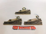 3X Rklin H0 5203 Electromagnetic Switch M-track Left #DW94-1. Fixed Price $46.26.