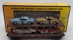 Mth 30-7638 Gauge Transport Carrier With 4 Autos Ln/box. Fixed Price $38.71.