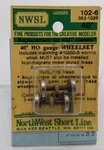 Nwsl 102-6 Ho Gauge 40" Wheel Set. Fixed Price $20.39.