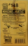 New Ho Kadee #148 Standard Head Medium Centerset Shank Whisker Couplers 2 Pair. Fixed Price $7.49.