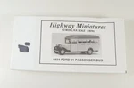 Jordan Products Highway Miniatures Ho 1934 Ford 21 Passenger Bus Kit 360-229. Fixed Price $14.99.