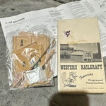 Western Railcraft N-106 Saloon Scale Wood Model Railroad Kit. Fixed Price $19.95.