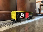 Lionel 6-25052 2007 Season's Greetings Disney Mickey Mouse Boxcar. Fixed Price $70.00.