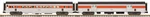 Mth Premier New Haven 2-CAR 70' Streamlined Baggage Coach Passenger Set 20-69269. Fixed Price $171.00.