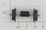 Lionel 566-151 Sheriff And Outlaw Car Wheel Set With Cam (10). Fixed Price $30.00.