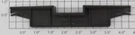 Lionel 3357-2 Gauge Cop And Hobo Car Black Plastic Bridge Trestle. Fixed Price $5.00.