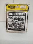 Woodland Scenics Ho Scale Details Crates Barrels Sacks D-203 Railroad. Fixed Price $11.99.