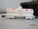 Marx 027 X-246 4-WHEEL Chemical Rocket Tank Car. Fixed Price $8.00.