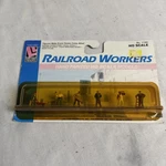 Life Like Trains Railroad Workers Hand Painted Ho Scale Models New Box. Fixed Price $19.99.