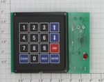 Acme 0701-4 Pcb Circuit Board With Numeric Keypad. Fixed Price $10.00.
