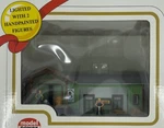 Model Power 564 Ho Redwood Station Built Up Lighted W/2 Handpainted Figures. Fixed Price $25.99.