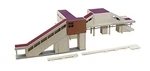Kato 23-123 Gauge Suburban Overpass Station Building Expansion Set From Japan. Fixed Price $77.32.