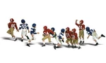 Woodland Scenics Ho Scale People Youth Football Players A1895. Fixed Price $21.16.