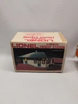 Lionel Trains Vintage 6-2133 Illuminated Freight Station Plus Figures. Fixed Price $62.99.