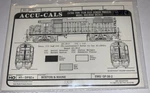 Accu-cals Ho Decal-boston Maine B&m GP-38-2 Blue W/white Lett #001-DF02A. Fixed Price $5.50.