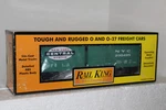 Mth #30-7447 Rail King New York Central Rounded Roof Box Car. Fixed Price $39.95.