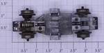 American Flyer XA12C197 Scale Handcar Chassis With Wheels. Fixed Price $36.00.