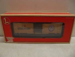 Lionel O-gauge Love Ri Boxcar 6-19971 W/box. Fixed Price $34.99.