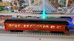 Williams Gauge Southern Pacific, Daylight Observation Car, 3 Axels Trucks. Fixed Price $62.00.