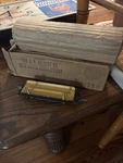 Gilbert American Flyer S Gauge 717 Log Dump Car In Ob W/wrap B-748 Box. Fixed Price $39.95.