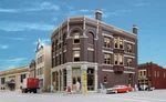 3466 Walthers Argosy Booksellers Brick Corner Storefront - Kit Ho Scale. Fixed Price $36.49.