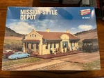 New/sealed. Ho Walthers Mission-style Depot 933-2920.. Fixed Price $36.00.