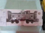 K-line Up Union Pacific Smoking Caboose K618-2111 (mth Lionel) Nib. Fixed Price $79.00.