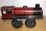Karl Bub/ Kbn Pre War Gauge Tinplate Clockwork 5" Locomotive , Runs Germany. Fixed Price $50.00.