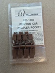 Walthers 933-1030 Cushion Car Coupler Pocket Kit Model Railroad Part. Fixed Price $7.00.