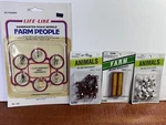 Ho Scale People And Farm Animal Figures Boley Life Like. Fixed Price $22.77.