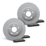 Rear Geomet Brake Rotors + Pads For 2012-2021-2023 Hyundai Accent Kia Rio. Fixed Price $95.05.