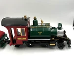 Aristo-craft Scale Christmas Train North Pole & Snowflake Rr Engine Tender Set. Fixed Price $269.00.
