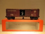 Lionel 3484-B Pennsylvania Operator Box Car Gauge Model Railroad Train. Fixed Price $32.95.