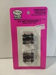 Kadee 511 Ho Bettendorf T-section, Pair. Fixed Price $8.99.