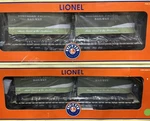 Lionel 6-27532 Northern Pacific PS-4 Flatcar W/ Piggyback Trailers (2-PACK). Fixed Price $225.00.