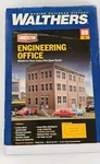Walthers 933-2967 Ho Cornerstone Series Engineering Office Building Kit Railroad. Fixed Price $39.99.
