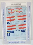Microscale 87-487 President Lines Container & Chassis Decals (10). Fixed Price $40.00.