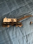 Vintage Lionel 6560 Bucyrus Erie Railroad Crane Car Gauge Lines. Fixed Price $30.00.