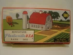 Miniature Plasticville Usa Colonial House HO-71. Fixed Price $12.74.