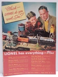 Lionel Postwar 1946 Catalog 1975 Reprint By General Mills Fun Group No Covers. Fixed Price $15.00.