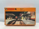 ZC018 Arnold 1/160 Maquette Diorama Train 6435 Quai De Gare Bahnsteig Platform. Fixed Price $35.95.