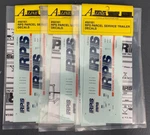 3X Scale Line #50161 Rps Parcel Service Trailer Decals HO2638. Fixed Price $9.98.