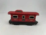 Marx #556 Gauge New York Central System Red Caboose Fair. Fixed Price $6.63.