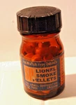 Super Rare Lionel Postwar Sp Smoke Pellets -tall Brown Bottle- Full-read-exc- Nr. Fixed Price $195.00.