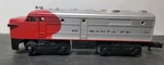 Lionel Gauge Santa Fe Diesel Locomotive #212 Model Train Untested. Fixed Price $106.25.