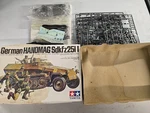 Tamiya MM-120A 1/35 Scale German Hanomag SDKFZ2511 Open Model Kit. Fixed Price $15.00.