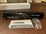 Lionel 6-18022 Gauge Pere Marquette 2-8-4 Berkshire Steam Locomotive & Tender. Fixed Price $625.00.