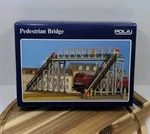 Ho 1/87 Scale Pola Plastic Kit 706 Pedestrian Bridge-gently Used. Fixed Price $21.95.