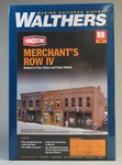 Walthers Cornerstone Ho Scale Merchant's Row Iv Kit Train Building 933-4040 New. Fixed Price $39.94.